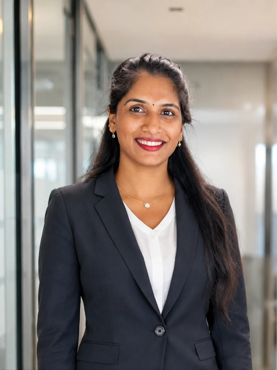 Mathusha Patpanathan<br>
<span style="color:#D7AB44; font-family:Arial, sans-serif; font-size:14px;">
    Director, Assurance & Compliance
</span>